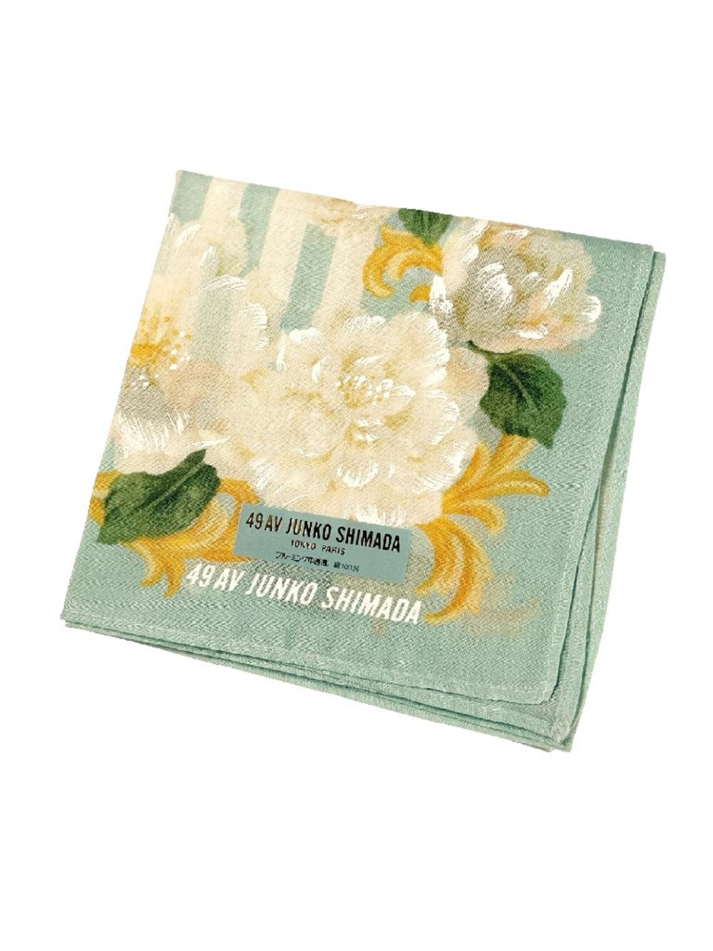 NWT 49AV Junko Shimada Cotton Floral Scarf